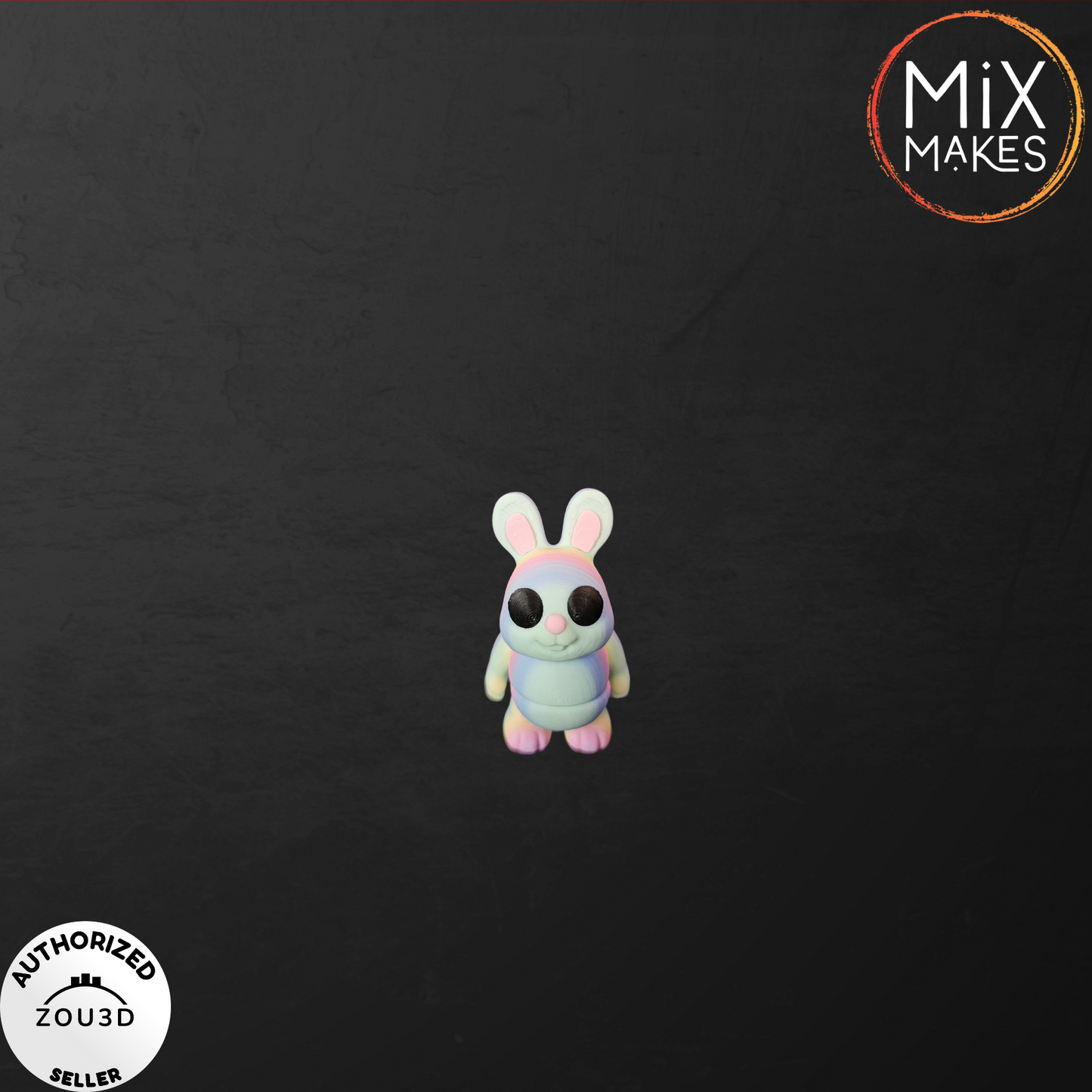 Bunny Ear Egg with Articulated Bunny Mini