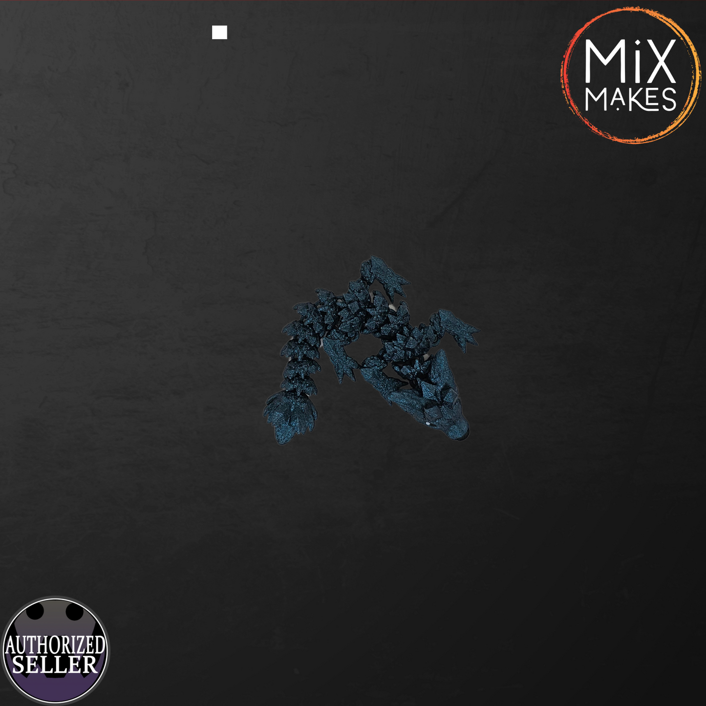 Crystal Wolf Baby Dragon