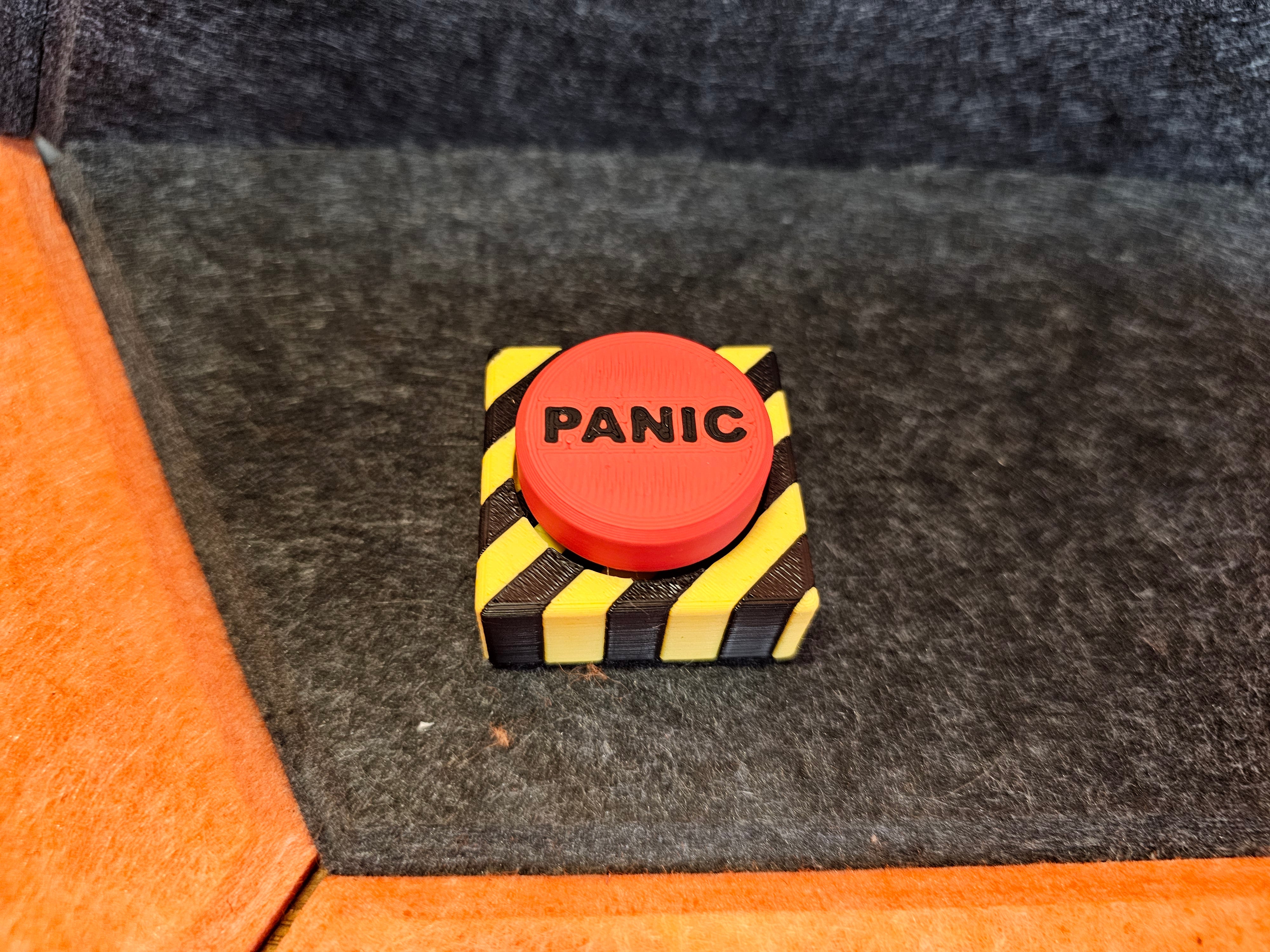 Paying Button Clicker 3d Printed Panic Button Clicker – Mix Makes